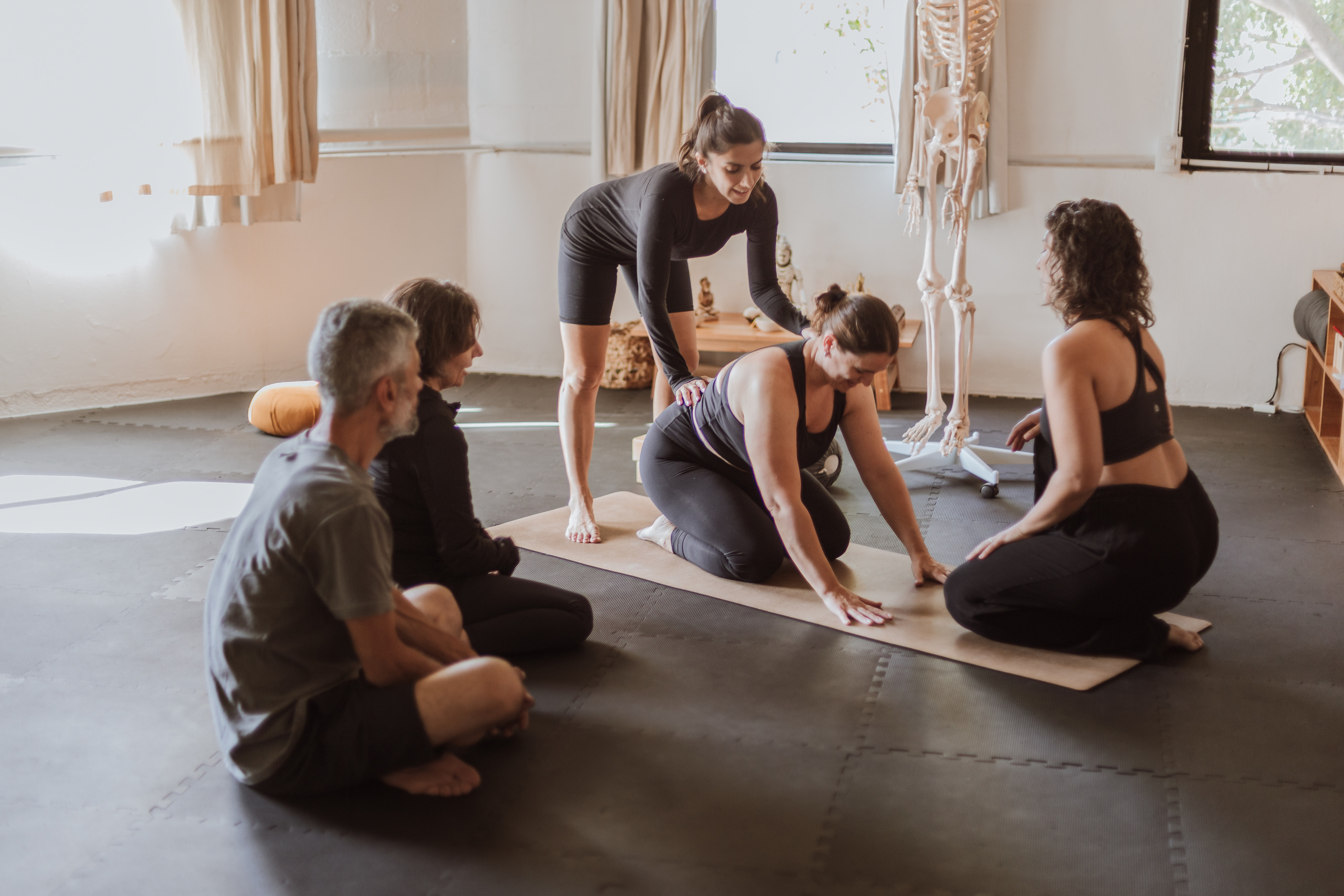 Profesorado de Yoga - Práctica grupal