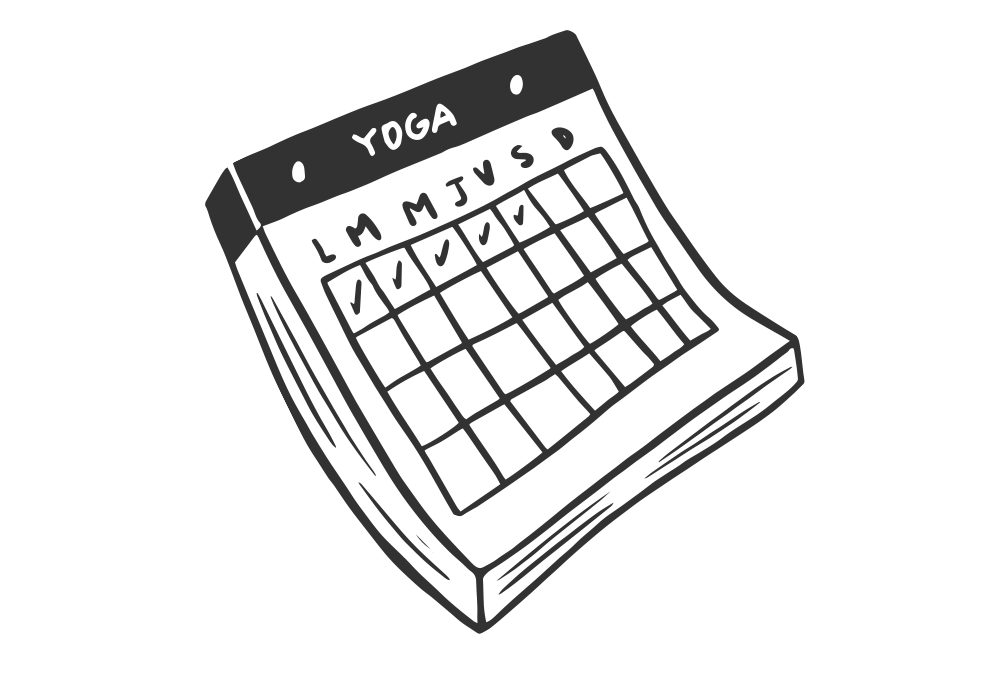 Gatito con calendario